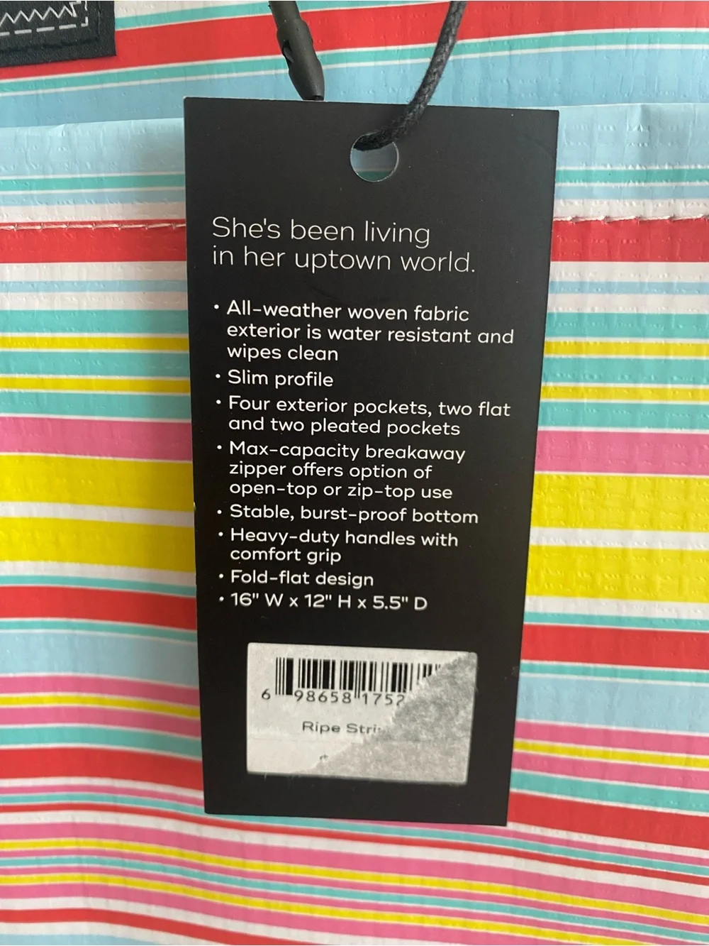 SCOUT Uptown Girl Tote Bag and Toiletry Makeup Bag NWT